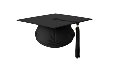 Graduation Cap: Achieving Dreams with Transparent Background