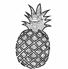 Creative Mandala Coloring Pages with Fun Doodles, Abstract Patterns, Kawaii Food and Relaxing Zentangle Designs