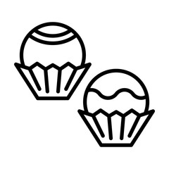 Chocolate Truffles Single icon