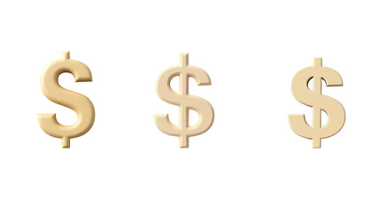 Obraz premium dollar icon png