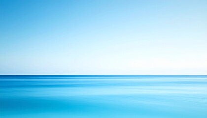 Obraz premium Calm blue pseudo background, layered gradient with sky and ocean tones, smooth transitions, clean and modern