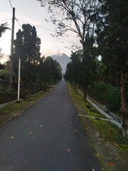 Beautiful view of the volcano