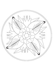 Flowers Coloring Pages For Adultes