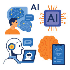 AI icon set