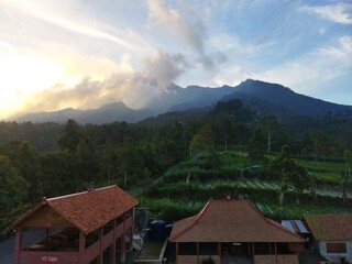 Beautiful view of the volcano