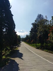 Beautiful view of the volcano