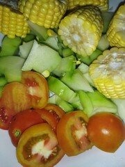 Natural healthy food real food