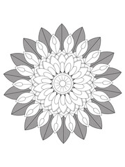 Flowers Coloring Pages For Adultes