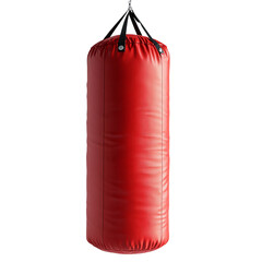 red boxing gloves isolated