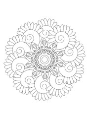Flowers Coloring Pages For Adultes