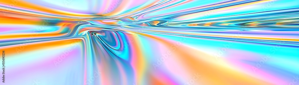 Poster colorful abstract background with flowing patterns and vibrant hues in a dreamy design for creative 