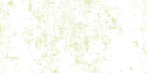 Grungy green paper texture with a floral leaf pattern and vintage watercolor design elements