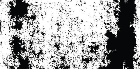 Abstract grunge background with a decorative floral ink splatter pattern, perfect for a textured border design