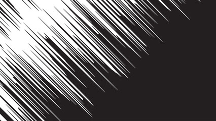 Fototapeta premium Comic book White radial rays, manga or anime speed lines, zoom and motion effects. Cartoon action background. Pop art style elements. Vector illustration 