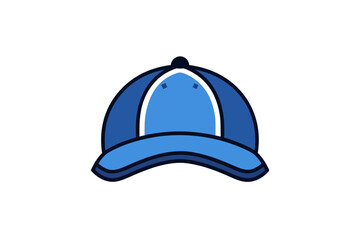 Cap design vector