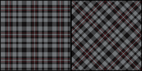 Classic plaid seamless pattern vector. Background graphic tartan fashion design use for print, texture, cloth, fabric, flannel.	