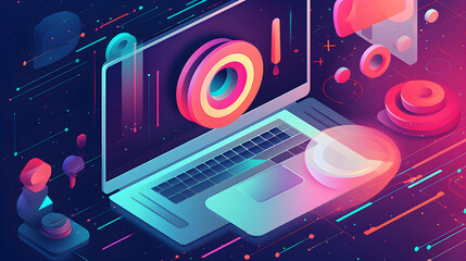 Websites with inbound ads to optimize click through rates. Digital marketing and online advertising to targeted customers. Shooting ads on cross-feeds to optimize customer engagement.