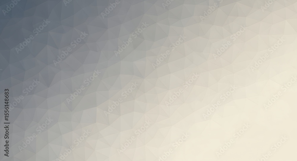 Poster contemporary abstract geometric low poly vector design featuring a smooth gradient transition from m