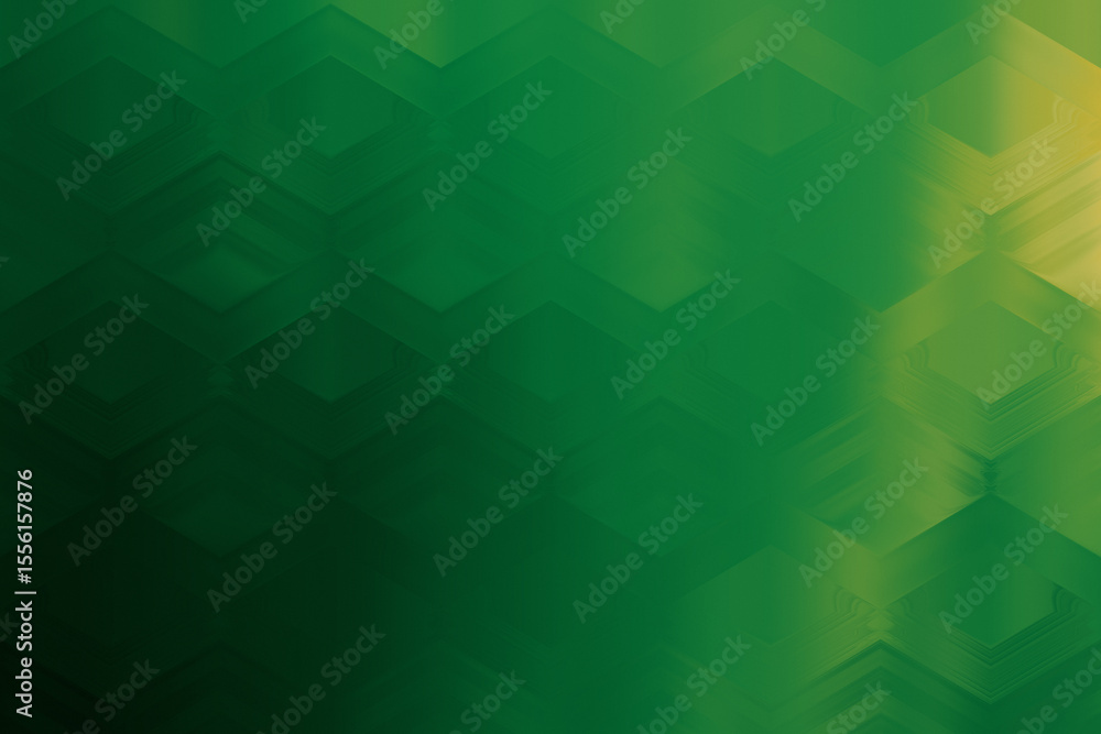 Poster rich green gradient glass background with a diamond pattern. light, clean, and modern abstract textu
