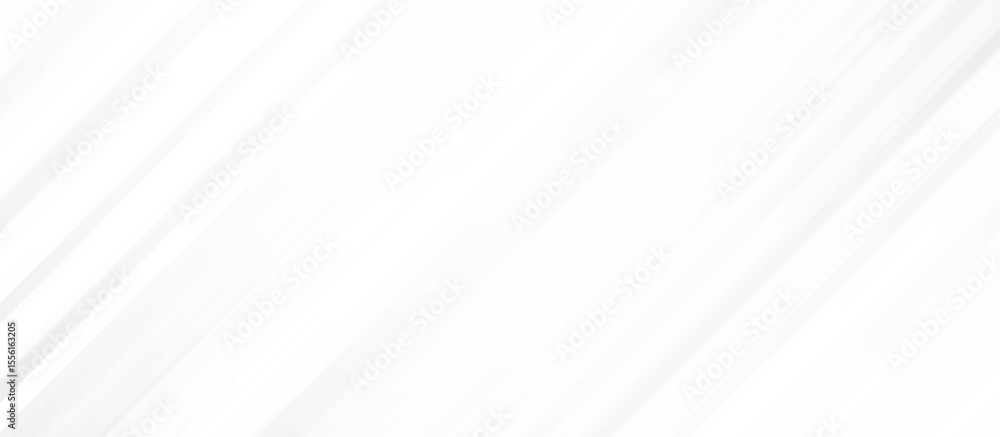Poster minimal white abstract background with soft diagonal light lines