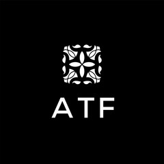 ATF Letter Initial Logo Design Template Vector Illustration
