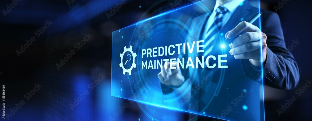 Poster ai-driven predictive maintenance and industrial optimization.