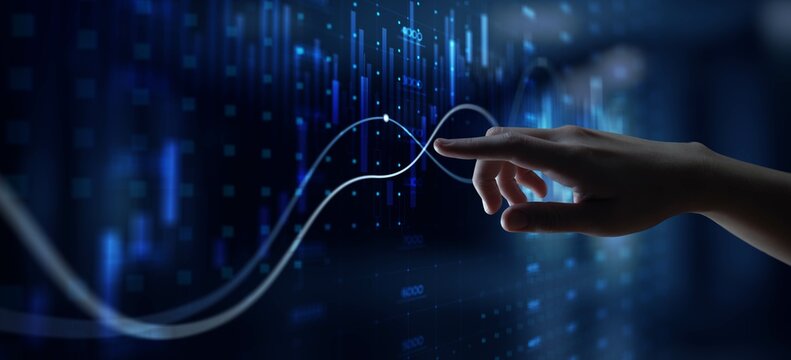 Interactive Financial Data Visualization and Predictive Analysis in Digital Platforms.