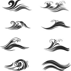 Fototapeta premium tribal tattoo design elements