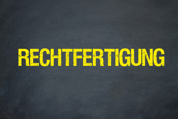 Rechtfertigung	

