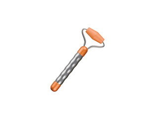 face roller icon 3d illustration render