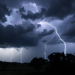 천둥번개치는 밤a thundering night