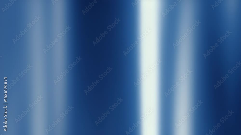 Poster abstract blue background with white light streaks creating visual texture