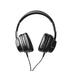 headphones on white background