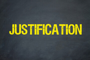 Justification	

