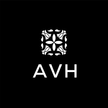 AVH Letter Initial Logo Design Template Vector Illustration