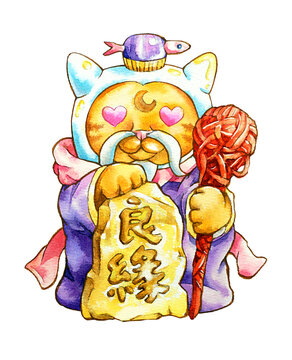 Cat Wish Statue - God of Marriage