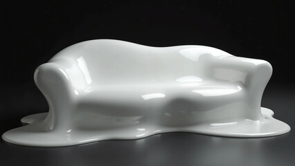 Liquid Sofa – Futuristic Melting Furniture Design