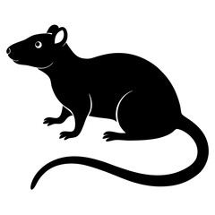 vector illustration of a mouse