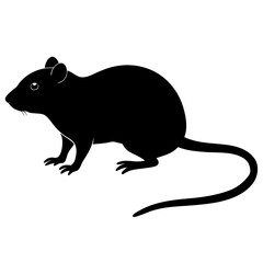 vector illustration of a mouse