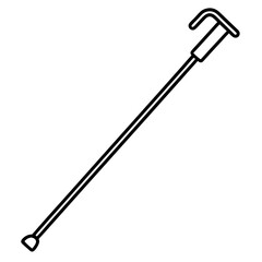 hammer on white background