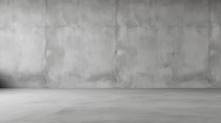 Empty parking lot, concrete interior 