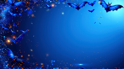 Halloween Theme Intricate Spider Webs Wallpaper for Background Bats and Decor 