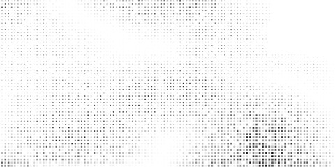 Mesh roundomus rectangle gradient texture. Vanishing polka dot background. Repeating dots abstract art simple design