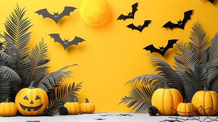 Halloween Theme Intricate Spider Webs Wallpaper for Background Bats and Decor 