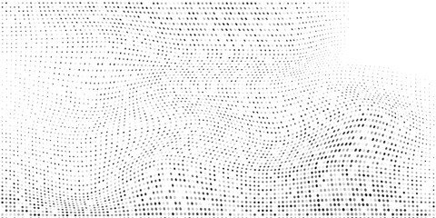 Abstract dot halftone gradient texture. Vanishing polka dot background. Repeating dots illustration abstract
