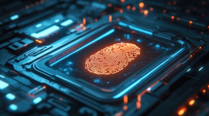 Advanced Digital Fingerprint Recognition Technology for Secure Identity Verification