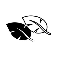 Obraz premium vector illustration of a leaf