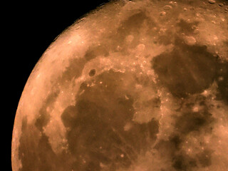 earth and moon