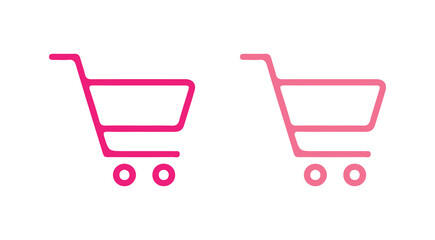 vector shopping cart icon