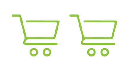 vector shopping cart icon